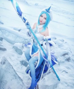 王者荣耀性感王昭君cosplay图片